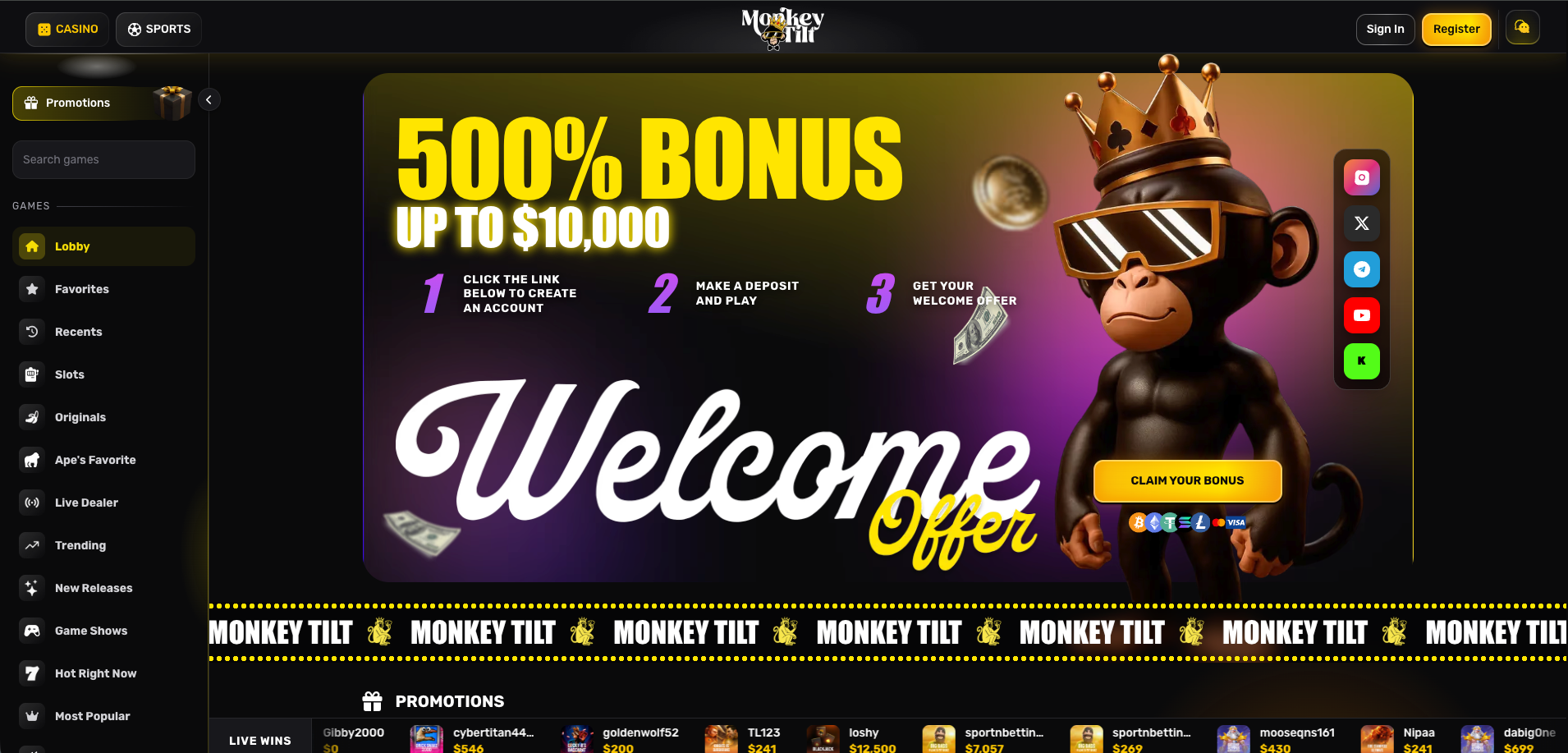 Homepage