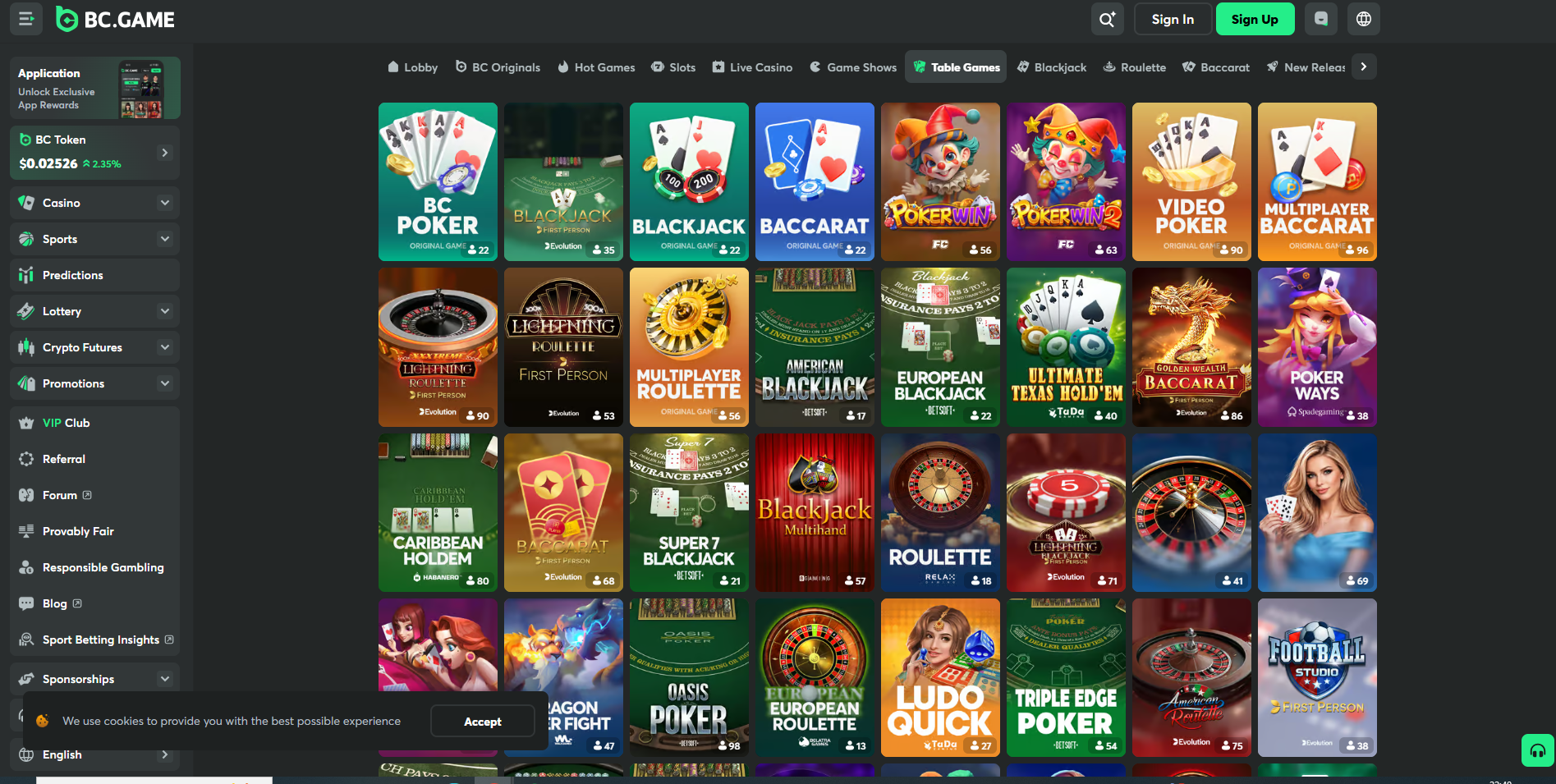 BC.Game screenshot 3
