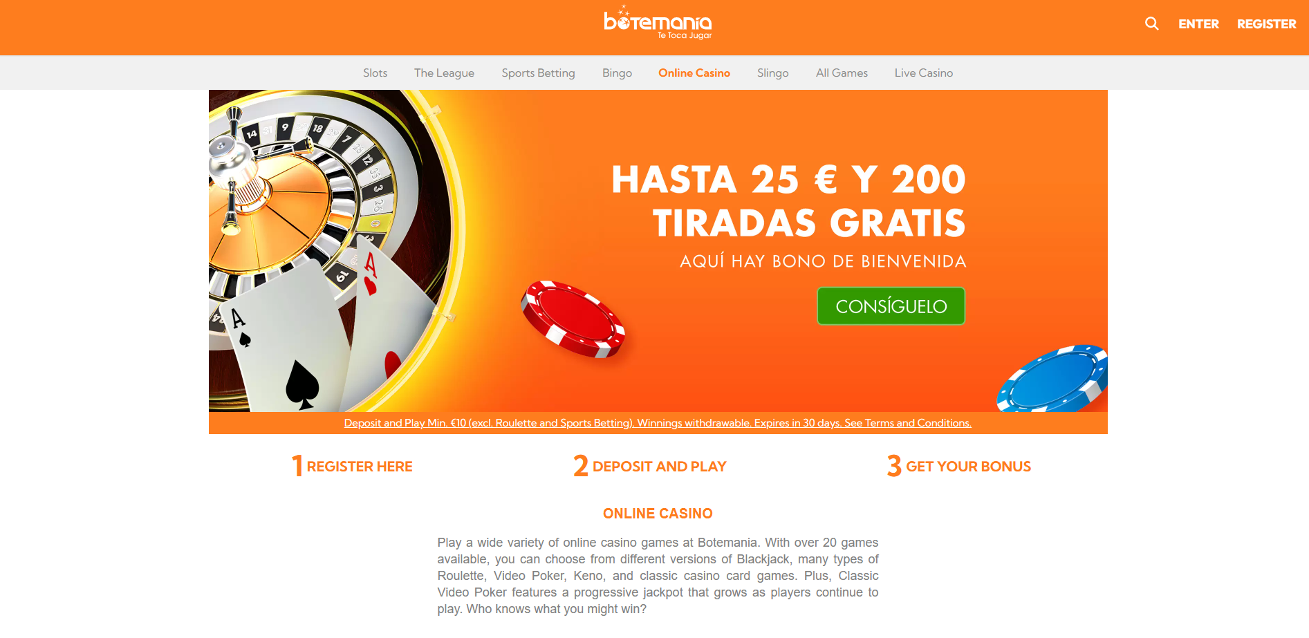 Botemanía screenshot 1