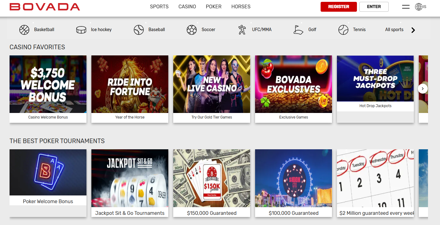 Bovada screenshot 2