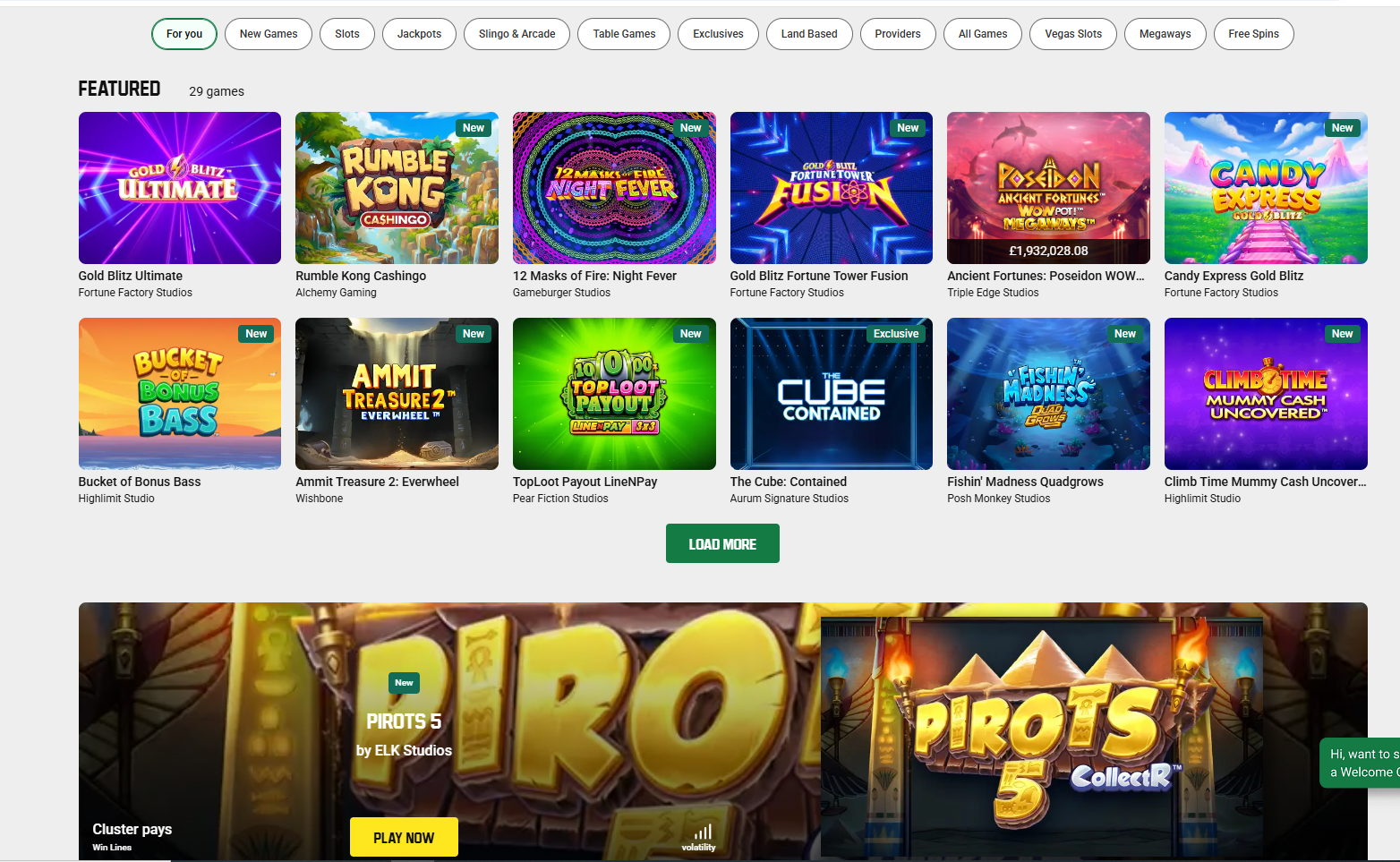 Unibet screenshot 2