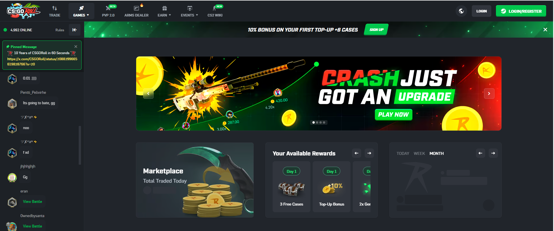 CSGORoll screenshot 1
